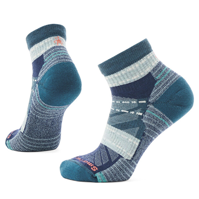 Chaussettes de randonnée Light Cushion Ankle avec imprimé Margarita pour femme - Activewear | SMARTWOOL