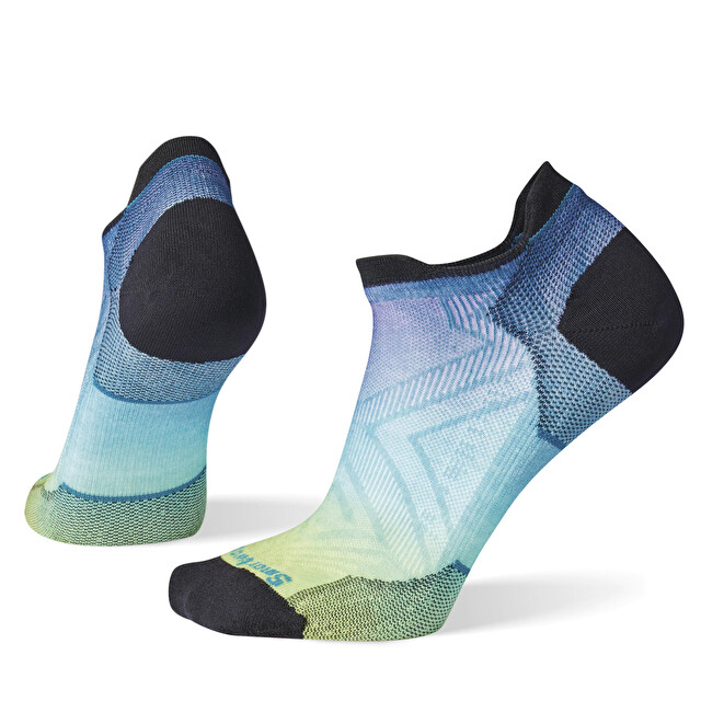 Calze da corsa Zero Cushion Low Ankle con stampa Ombre da donna - Abbigliamento da corsa da donna | SMARTWOOL