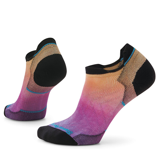 Calze da corsa Zero Cushion Low Ankle con stampa Ombre da donna - Abbigliamento da corsa da donna | SMARTWOOL