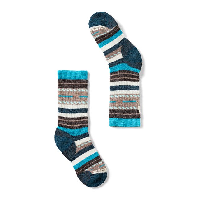 Chaussettes de randonnée Full Cushion Crew avec imprimé Margarita pour enfant - Kid's Socks | SMARTWOOL