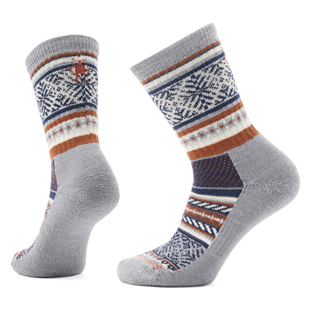 Calze casual Cozy Crew con stampa Fair Isle Sweater - Uomo | SMARTWOOL