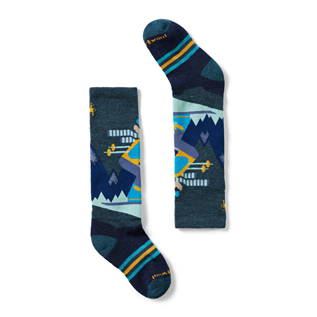 Chaussettes de sports d'hiver Full Cushion OTC avec imprimé Mountain Moose pour enfant - Kid's Socks | SMARTWOOL