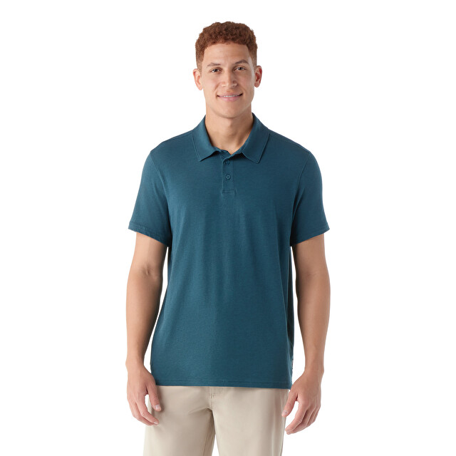 Men's Short Sleeve Polo - Men’s Outlet | SMARTWOOL