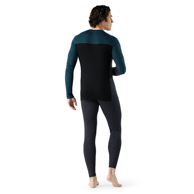 Men's Classic Thermal Merino Base Layer Colorblock Crew - Men's Apparel | SMARTWOOL