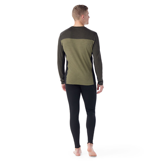 Men's Classic Thermal Merino Base Layer Colorblock Crew - Men's Apparel | SMARTWOOL