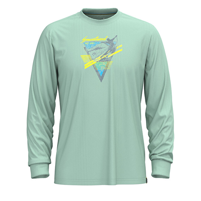 Maglietta a maniche lunghe con stampa 90s Shred - Outlet | SMARTWOOL