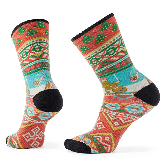 Calze casual Light Cushion Crew con stampa Ugly Sweater - Outlet | SMARTWOOL