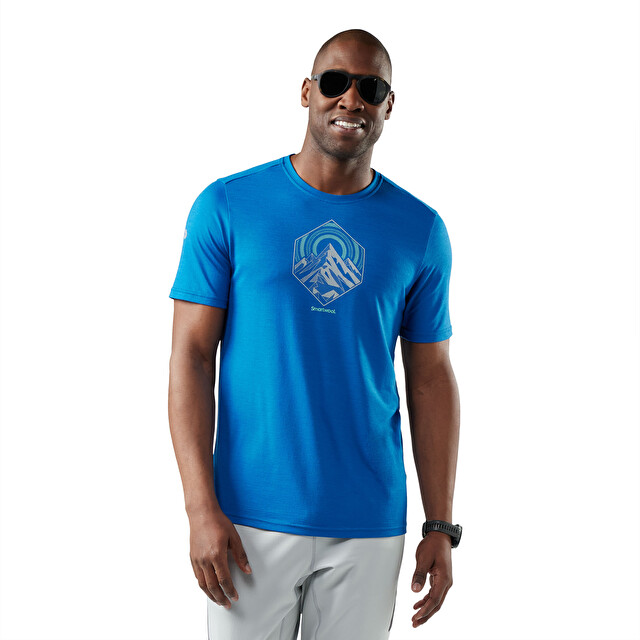 Peak Energy Active Short Sleeve Graphic Tee - Men's Apparel | SMARTWOOL