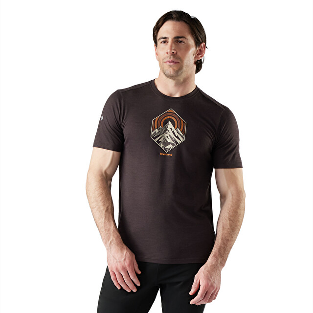 Peak Energy Active Short Sleeve Graphic Tee - Men's Apparel | SMARTWOOL