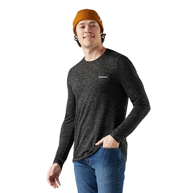 Men's Merino Hemp Blend Gear Up Long Sleeve Graphic Tee - Men's Apparel | SMARTWOOL