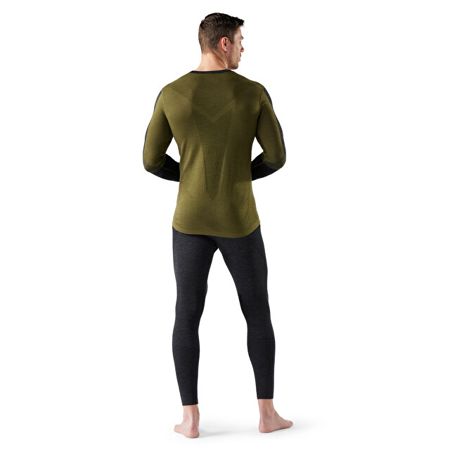 Men's Intraknit Thermal Merino Base Layer Colorblock Crew - Men's Apparel | SMARTWOOL