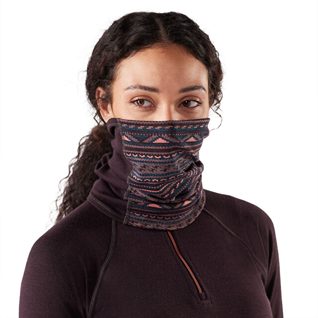 Thermal Merino Colorblock Neck Gaiter - Black Friday Accessories for Women | SMARTWOOL
