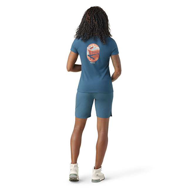 Women’s Denver Skyline Graphic Short Sleeve Tee Slim Fit - Outlet | SMARTWOOL