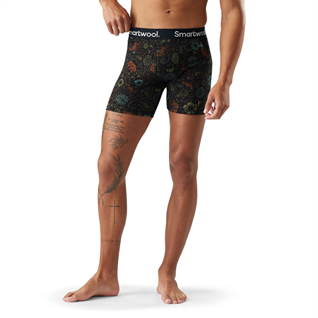 Men's Merino Print Boxer Brief - Merino Wool | SMARTWOOL