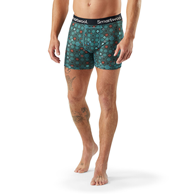 Men's Merino Print Boxer Brief - Merino Wool | SMARTWOOL