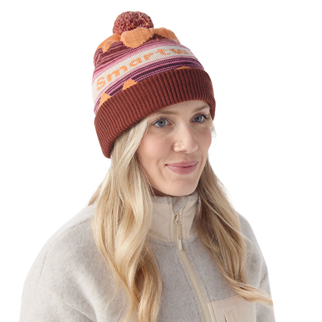 Knit Winter Pattern POM Beanie - Our Picks for Womens | SMARTWOOL
