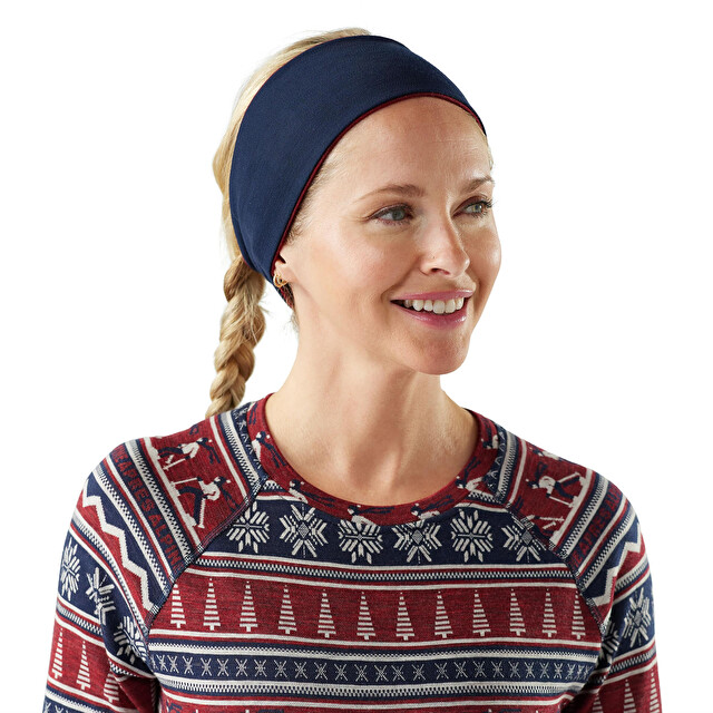 Thermal Merino Reversible Headband - Black Friday Accessories for Women | SMARTWOOL