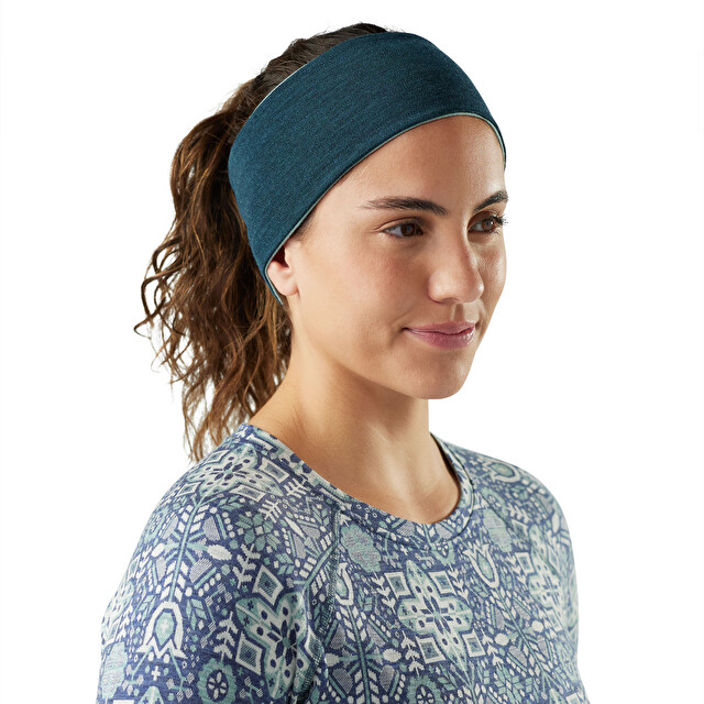 Thermal Merino Reversible Headband - Black Friday Accessories for Women | SMARTWOOL