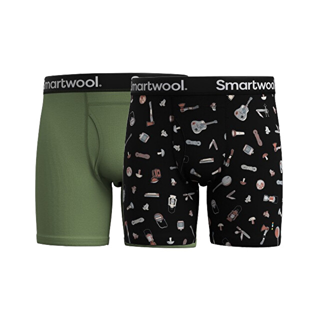 Multipack Men’s Merino Print Boxer Brief - Men's Apparel | SMARTWOOL