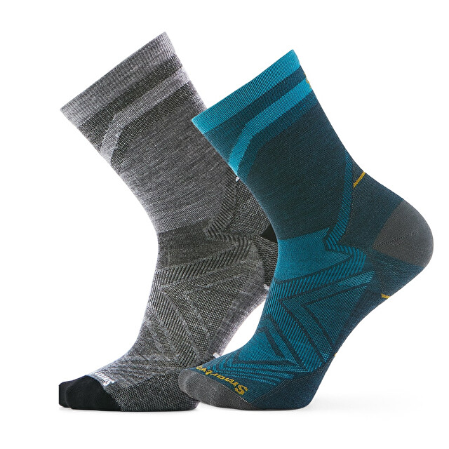 Set Run Zero Cushion Mid Crew Pattern Socken - Multipacks | SMARTWOOL