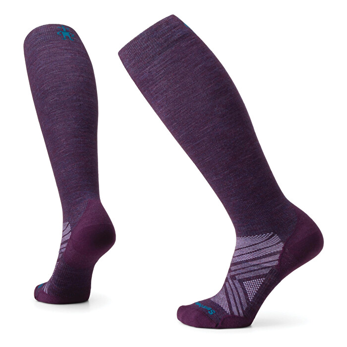 Women's Ski Zero Cushion OTC Socks col. Purple | Smartwool