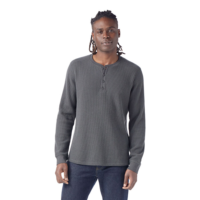 Long henley shirt hotsell