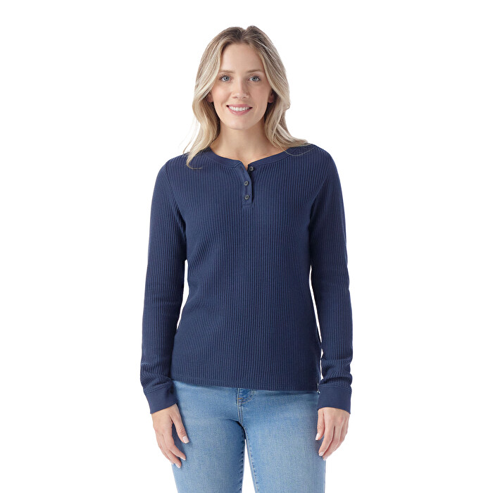 Henley shirt blue best sale