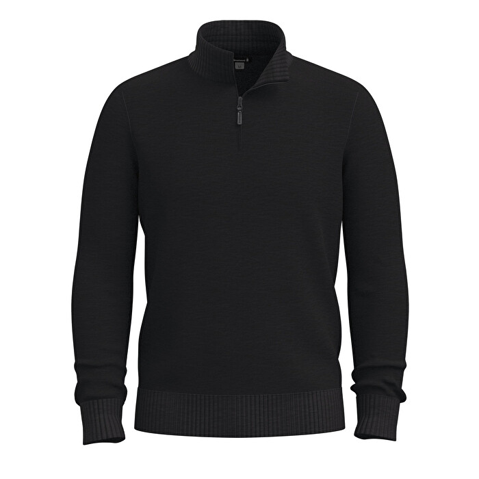 Men's Sparwood 1/2 Zip Sweater col. Grey | Smartwool®