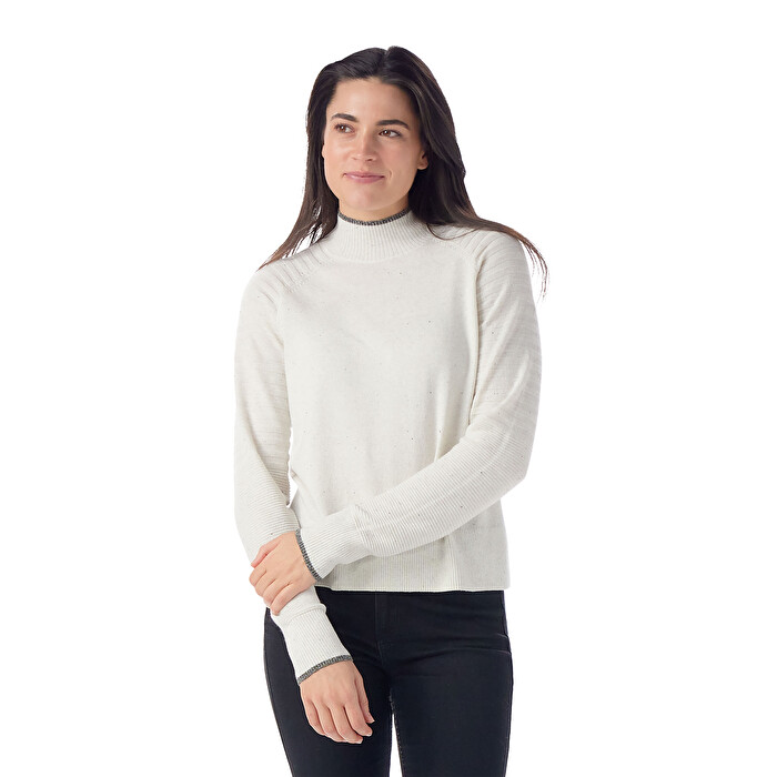 White sweater long sleeve sale