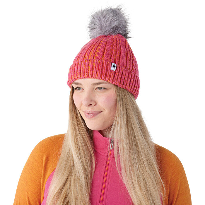 New With Tags! $ 38 Smartwool Merino Wool Ski Town Hat One Size pom beanie