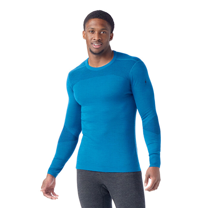 NEW Medium Mens Smartwool Intraknit Thermal Merino 1/4 selling Zip Base Layer Black Top