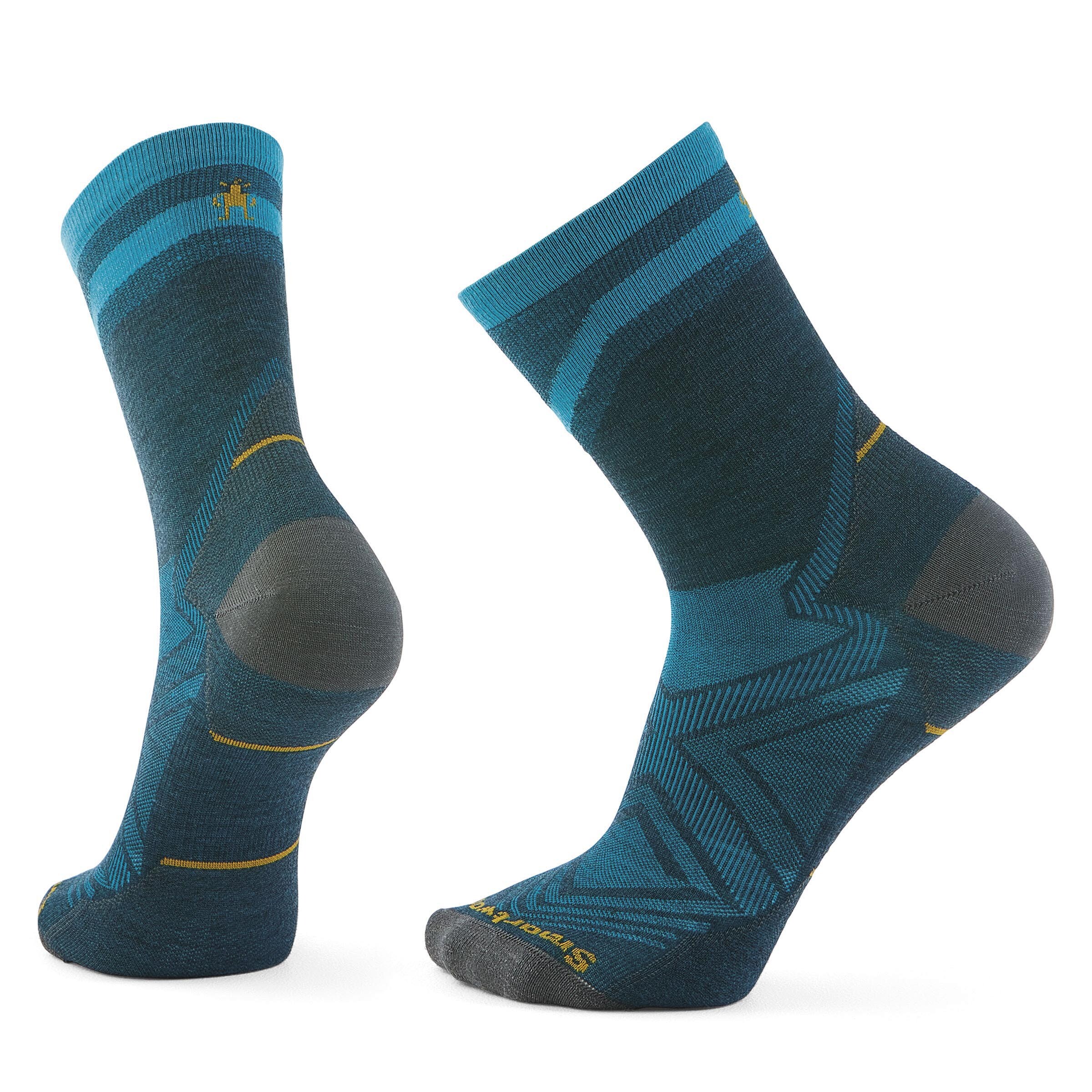 (取寄) スマートウール メンズ ラン ゼロ クッション パターン ミッド クルー ソックス Smartwool men Run Zero Cushion Pattern Mid Crew Socks Twilight Blue smartwool_SW001656G741_01.jpg
