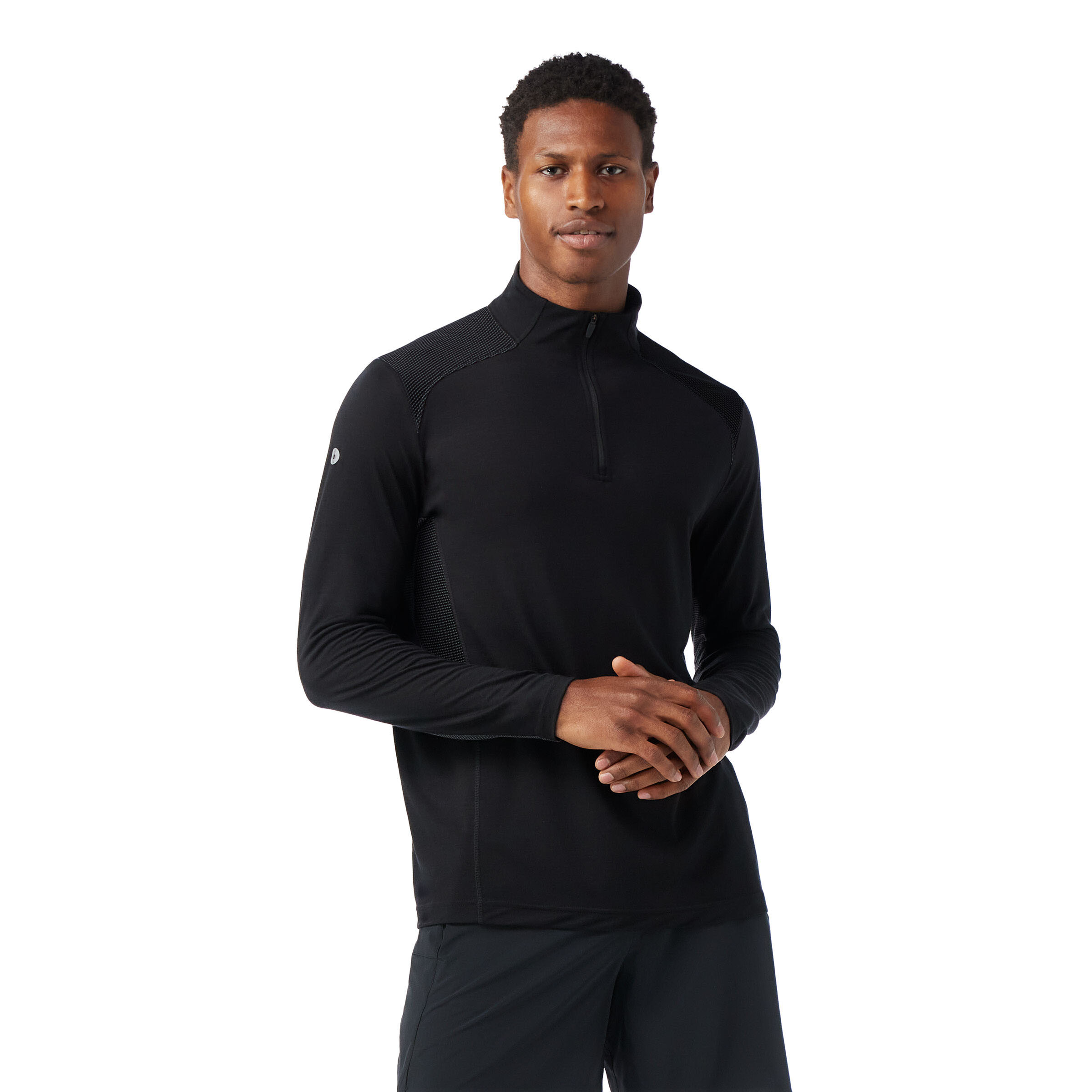 Veste Polaire Homme Smartwool En Laine Mérinos, Gris Moyen, Avec Fermeture éclair Intégrale Et Trous De Pouce, Parfaite Pour La Randonnée