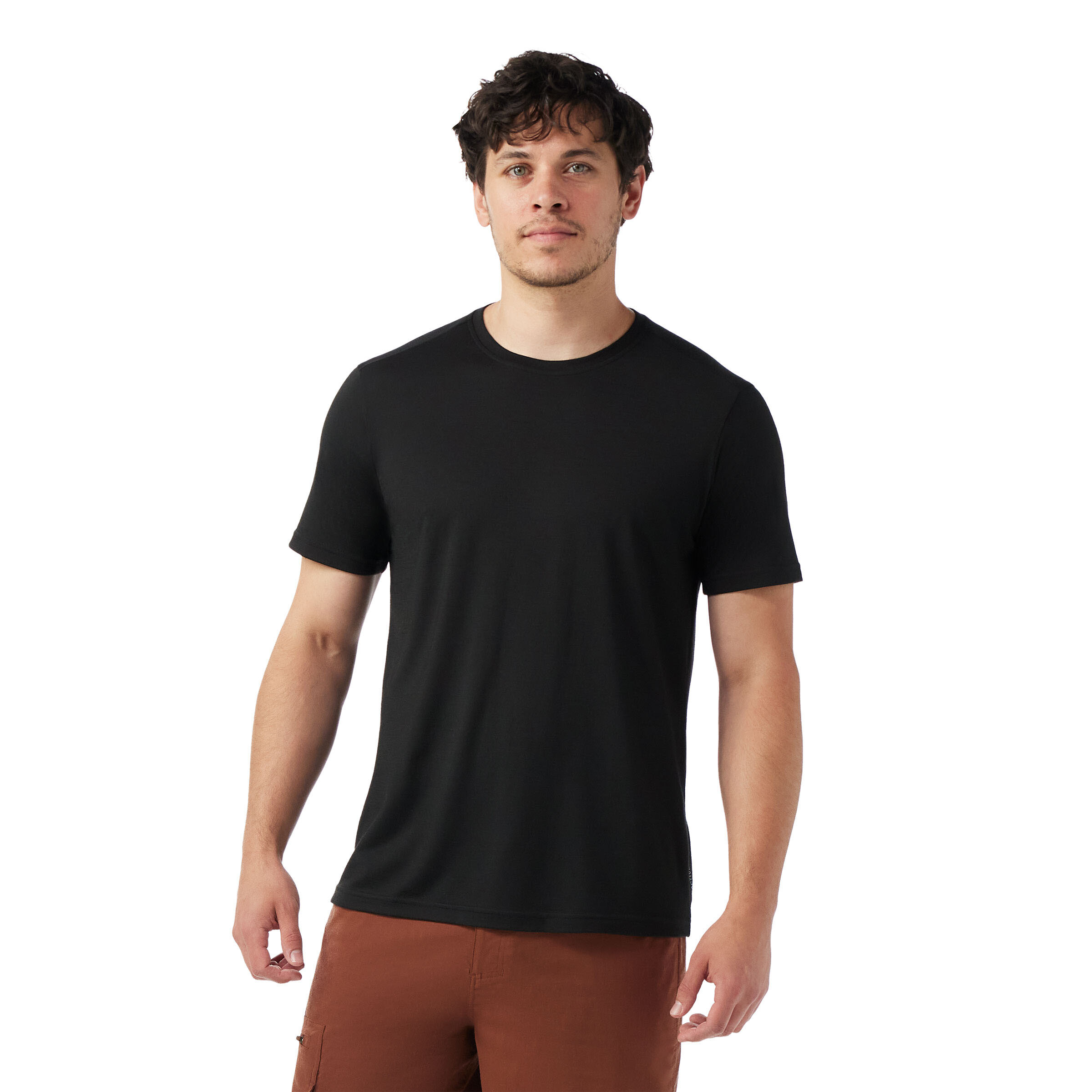 Chemise chanvre Homme - tissu à rayures fines