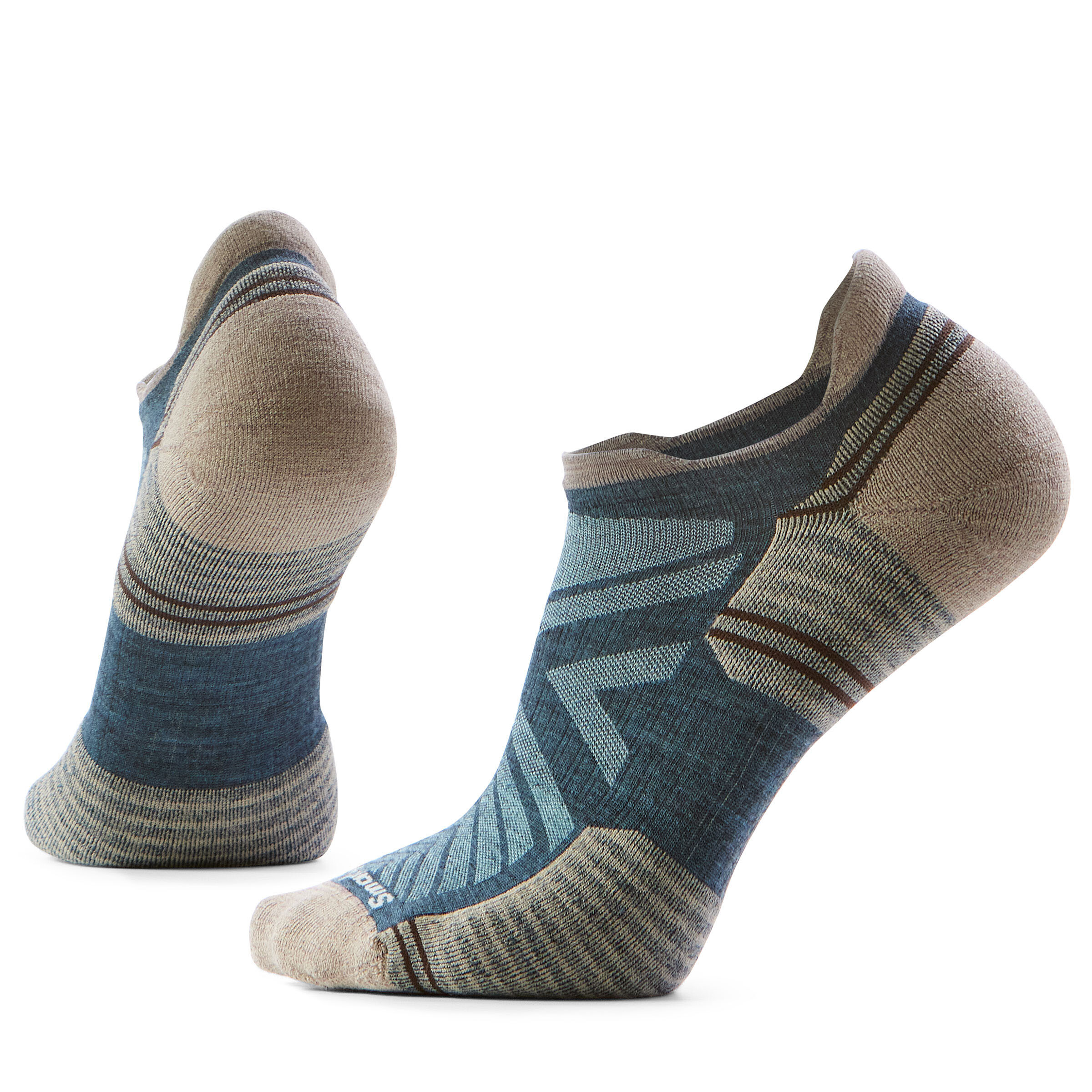Monnet Jarrette Trek Air Gris Rose Chaussettes de randonnée femme
