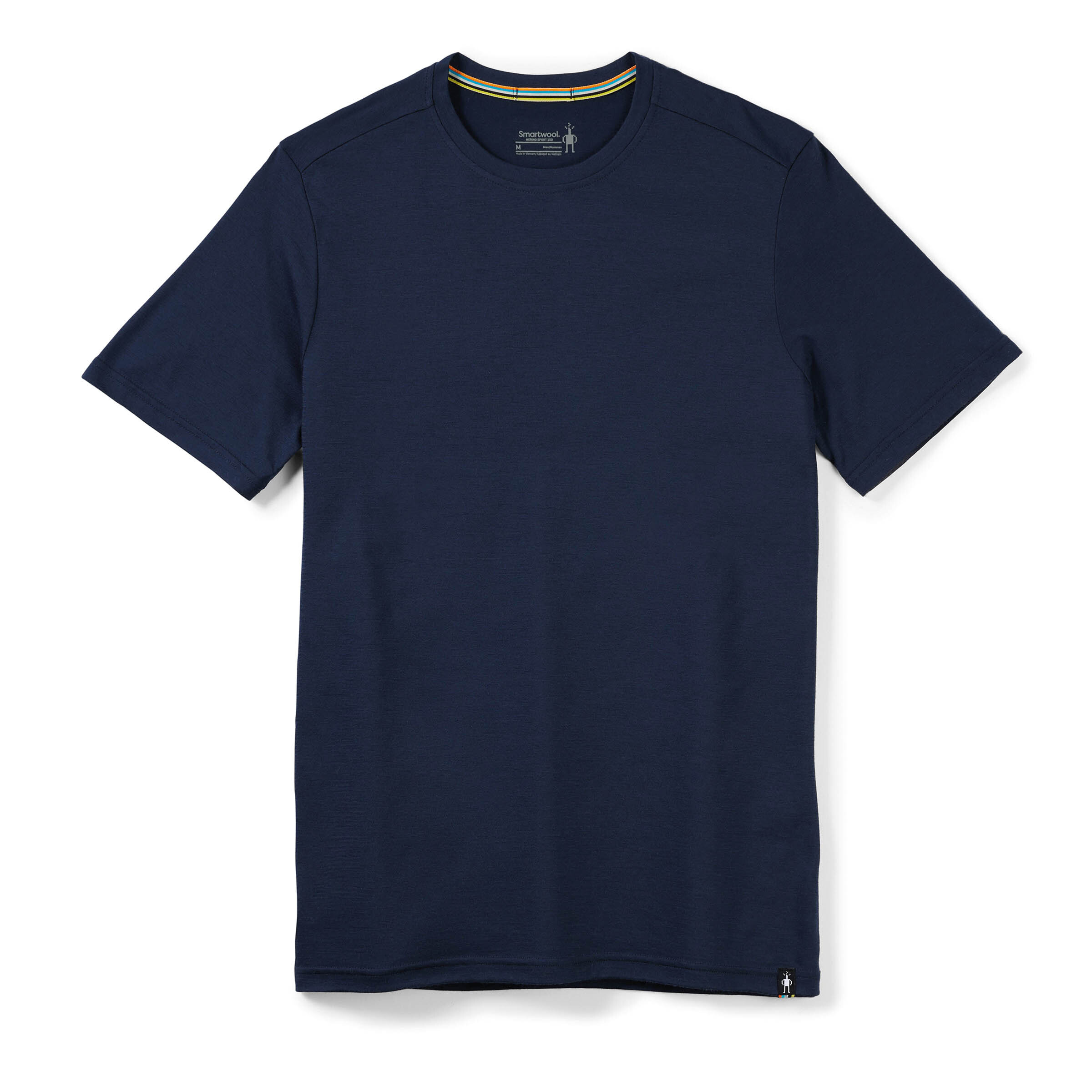 Goodwill parachute Statistisch T-shirt met korte mouwen Slim Fit voor heren col. Blauw | Smartwool