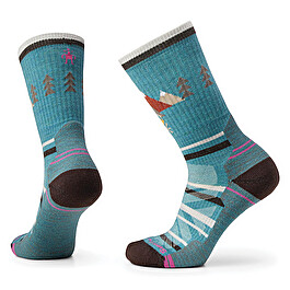 Athletic Far Out Tie Dye Print Crew Socks