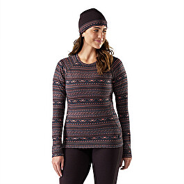 Smartwool Noir Mérinos 150 - Couche De Base Manches Longues Femme Taille M - L41546