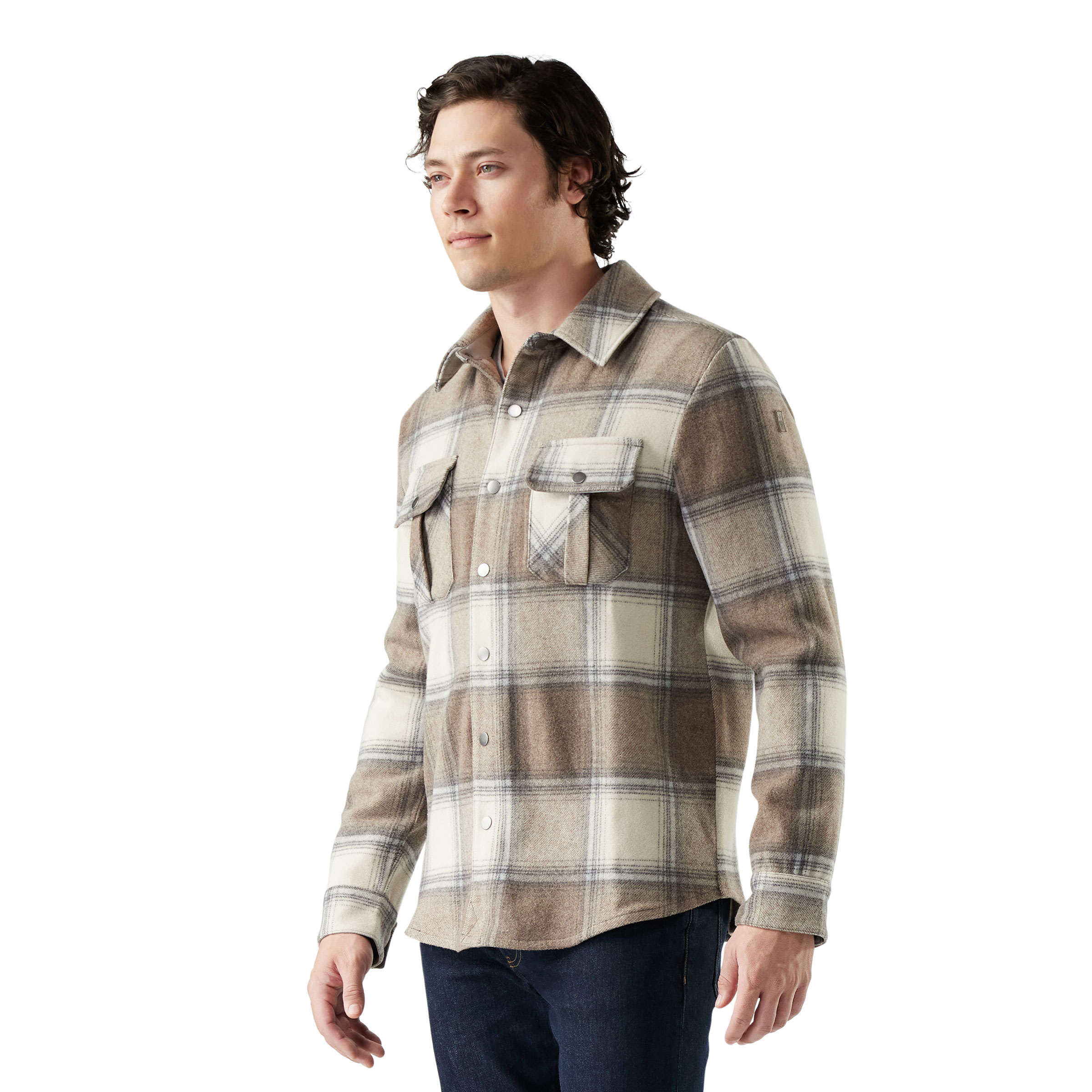Men's Anchor Line Shirt Jacket col. Red | Smartwool®