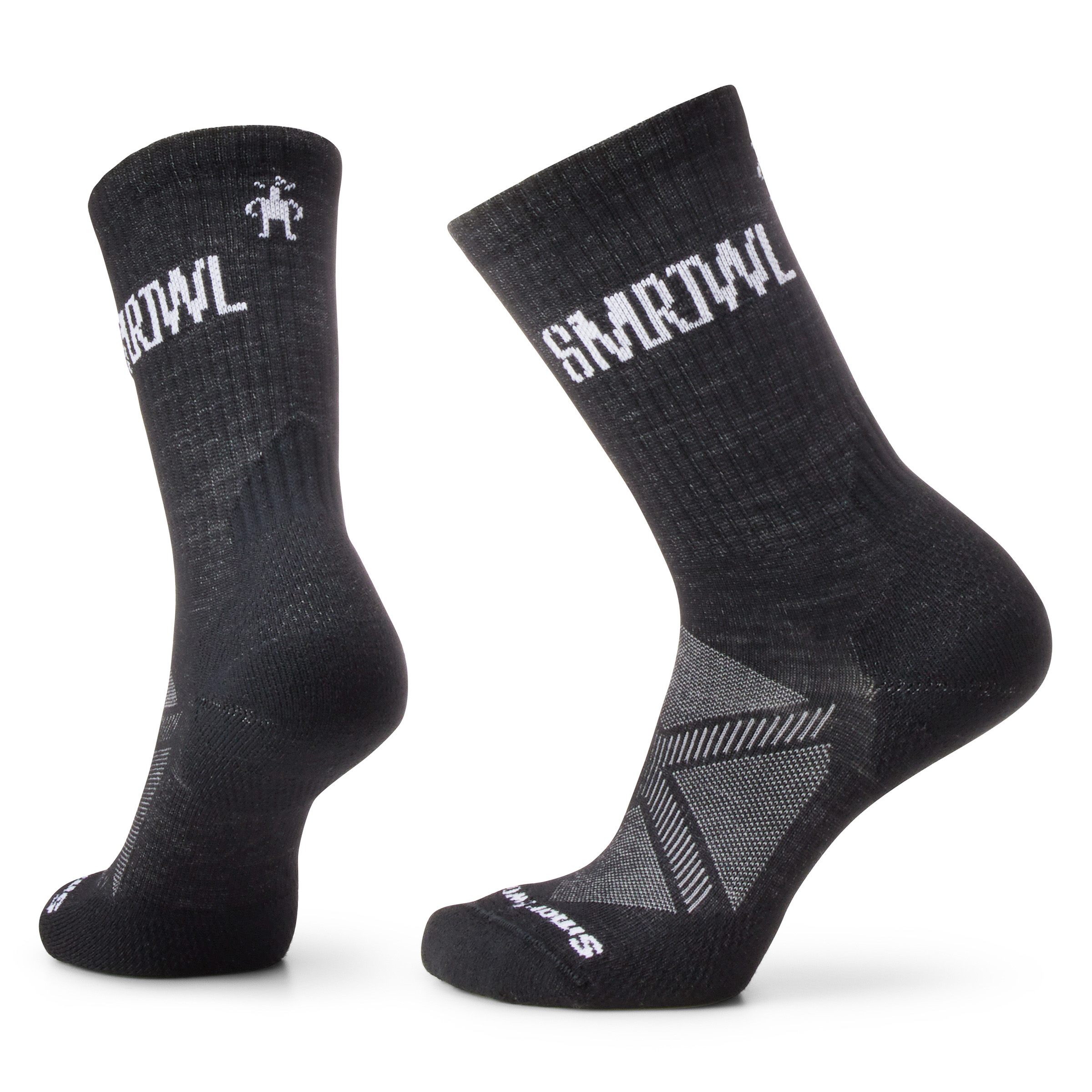 Smartwool Athletic Stripe Crew Sock, Black, S at  Women's Clothing  store