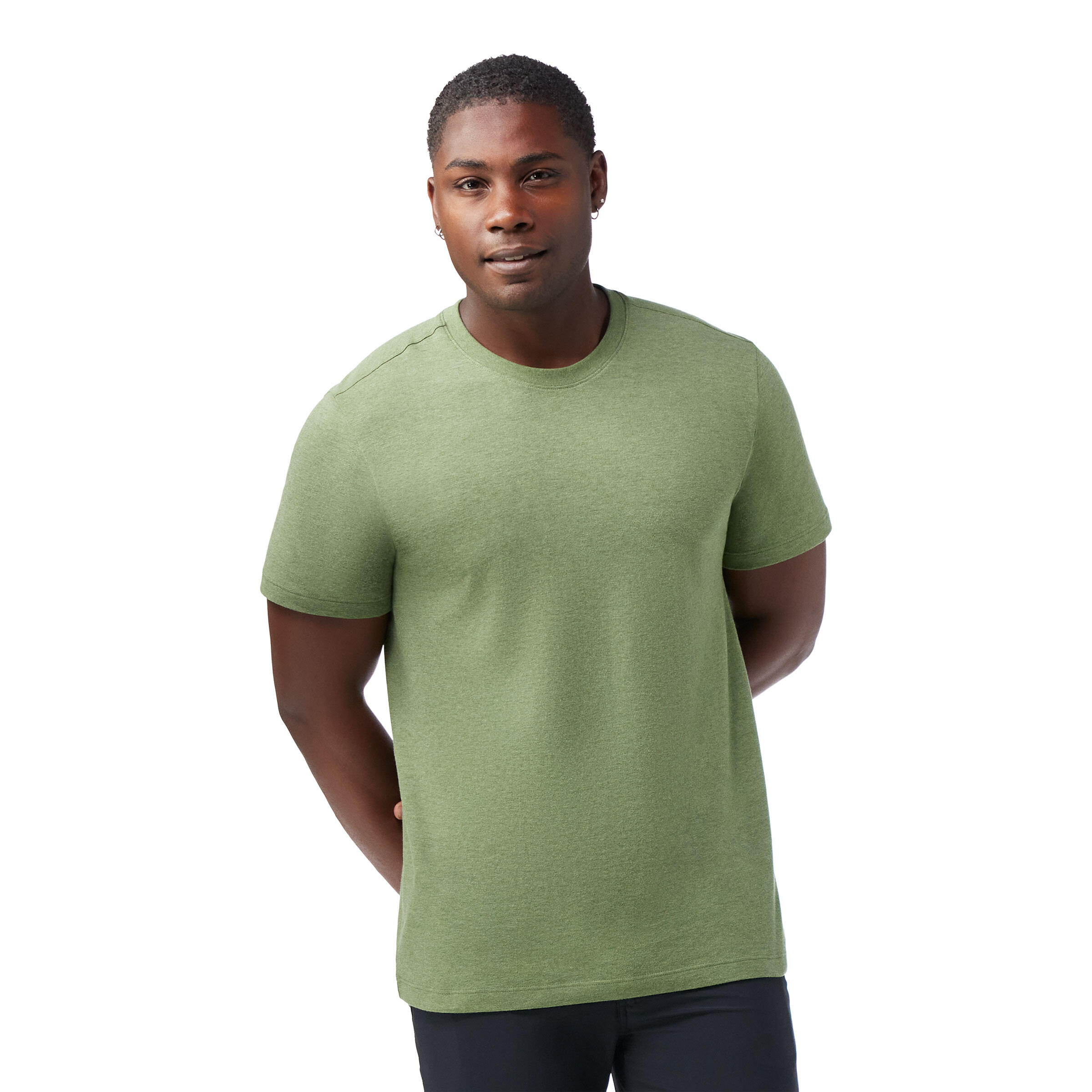 Men's Perfect Crew Short Sleeve Tee col. Neutral | Smartwool®