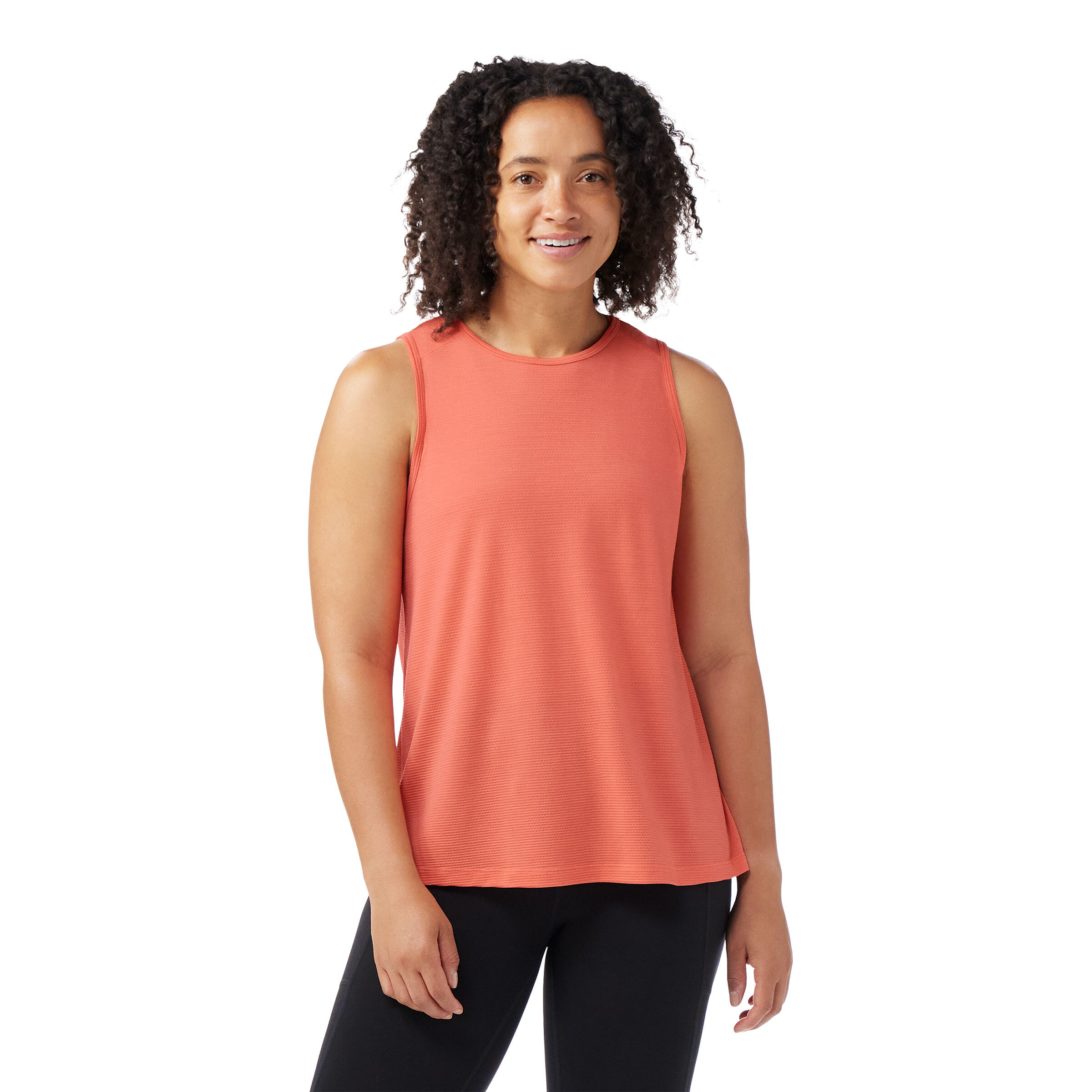 Women's Active Ultralite High Neck Tank col. Black | Smartwool®