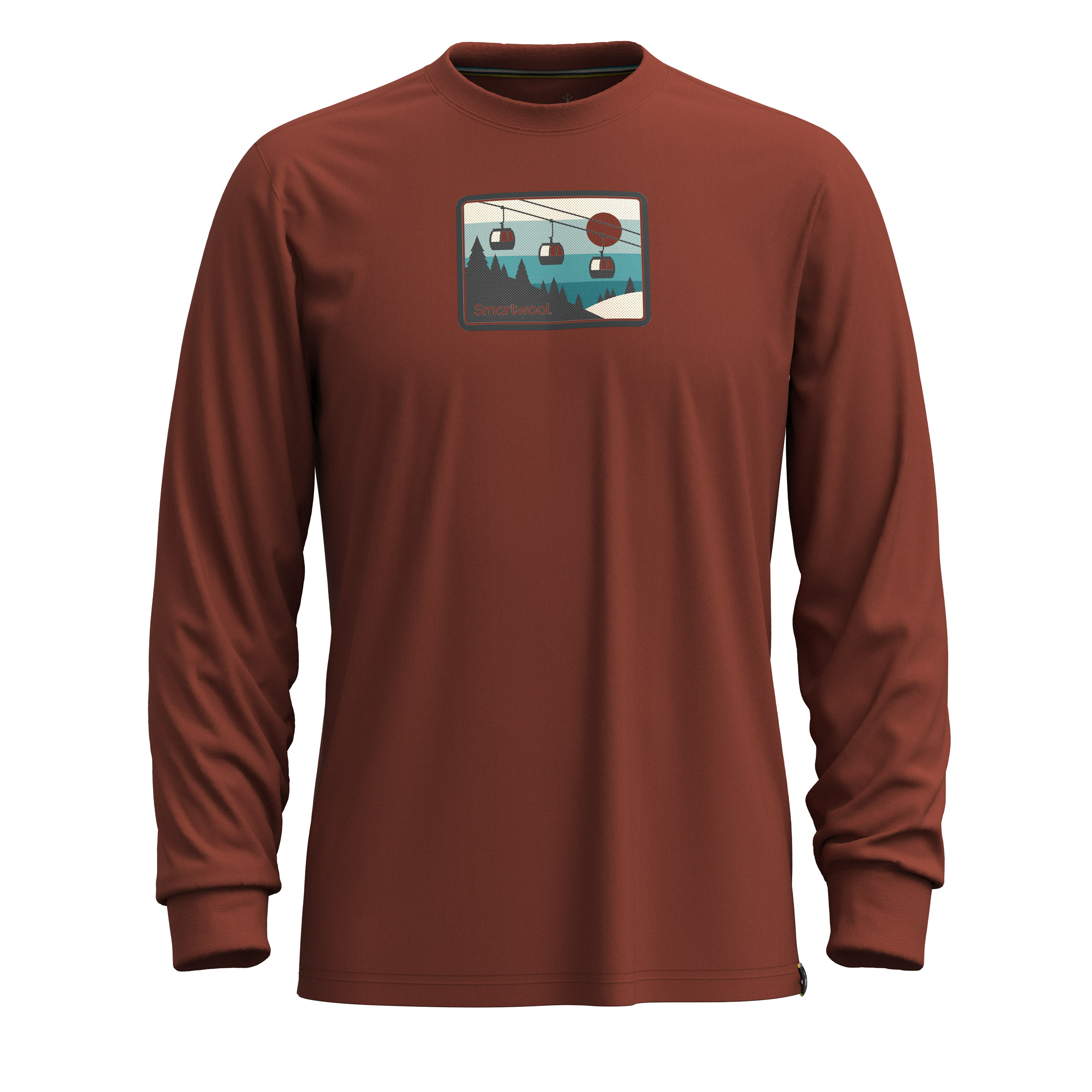 90s Shred Graphic Long Sleeve Tee col. Black | Smartwool®