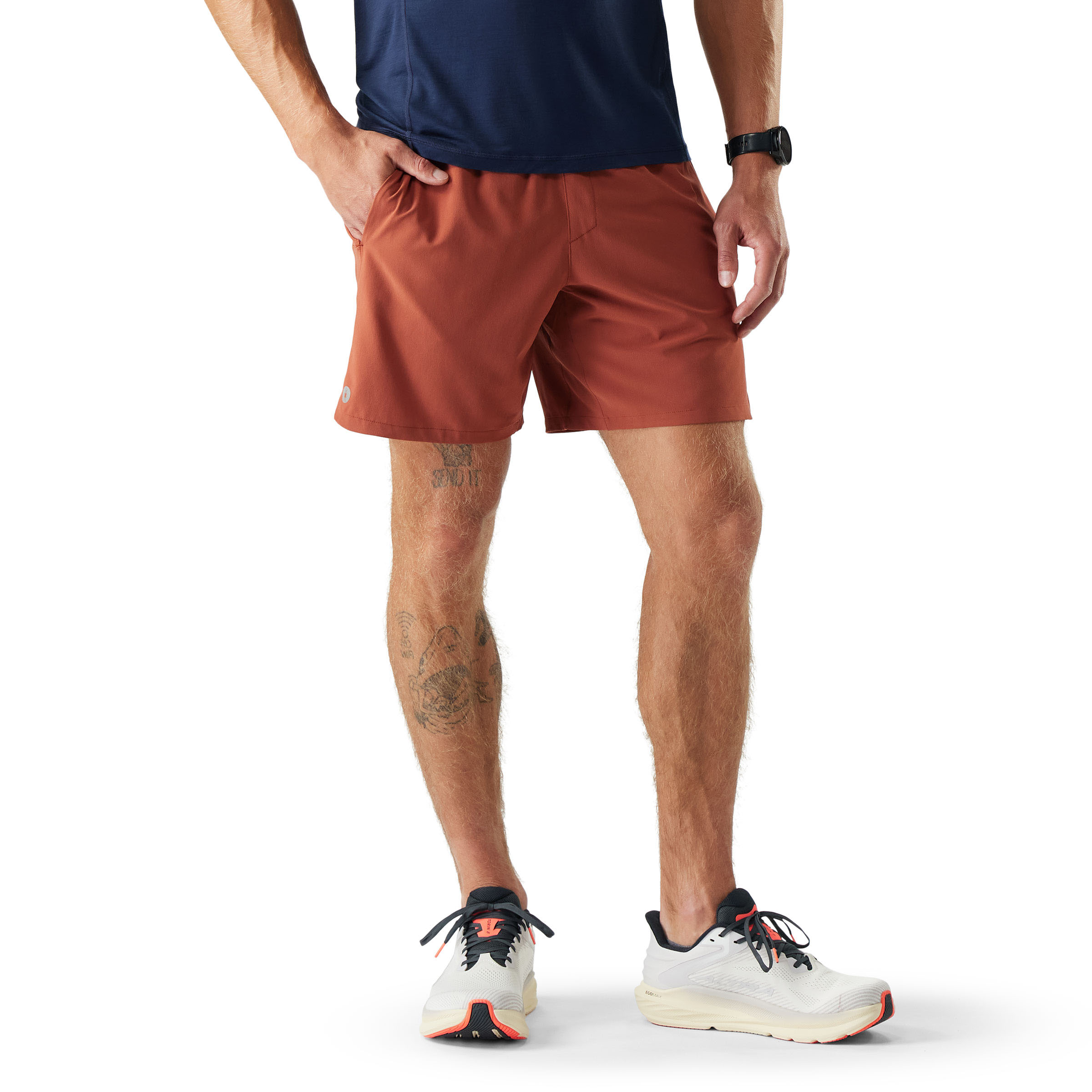 Short homme Smartwool L bleu phd doublé stretch cordon