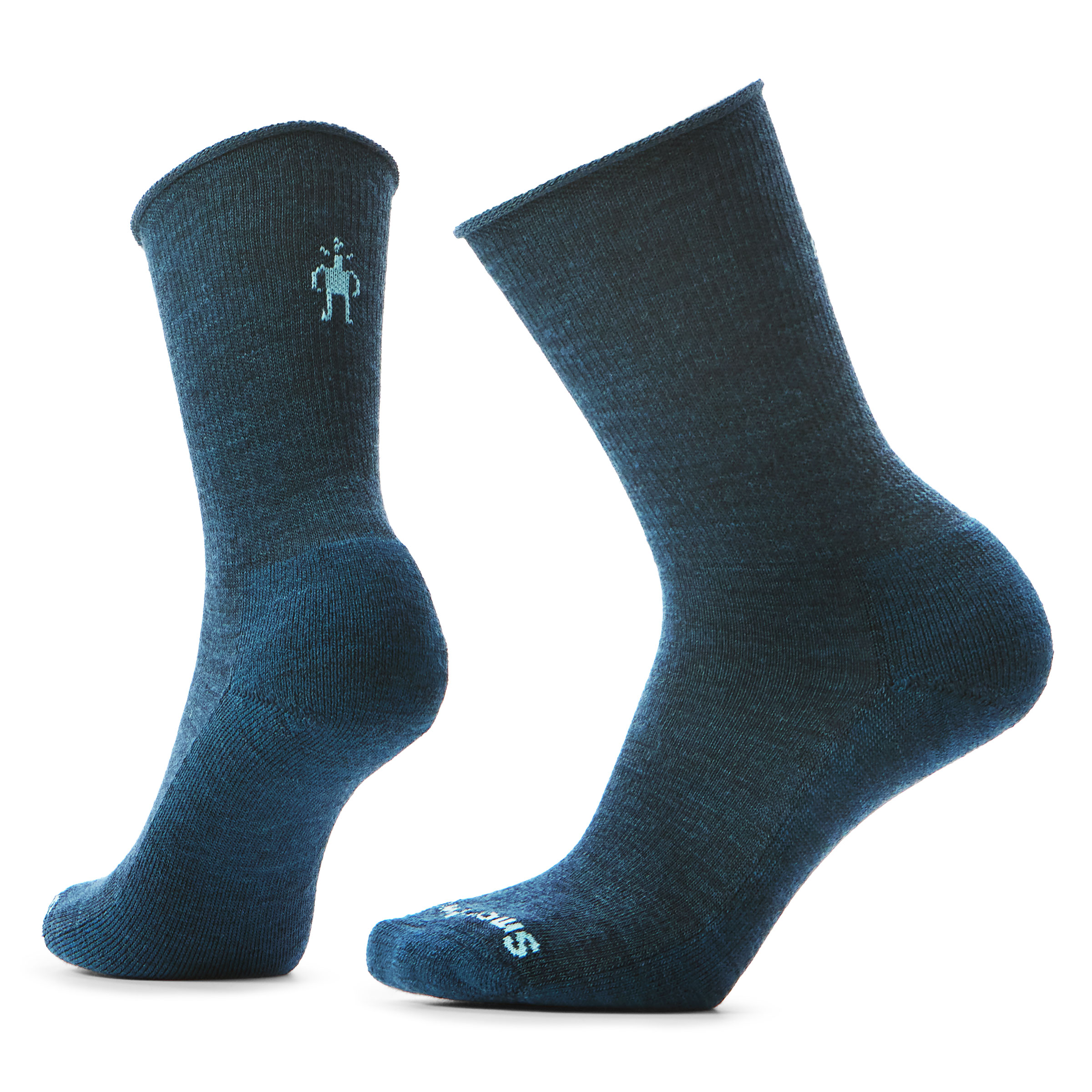 Everyday Roll Top Ankle Socks col. Black | Smartwool®