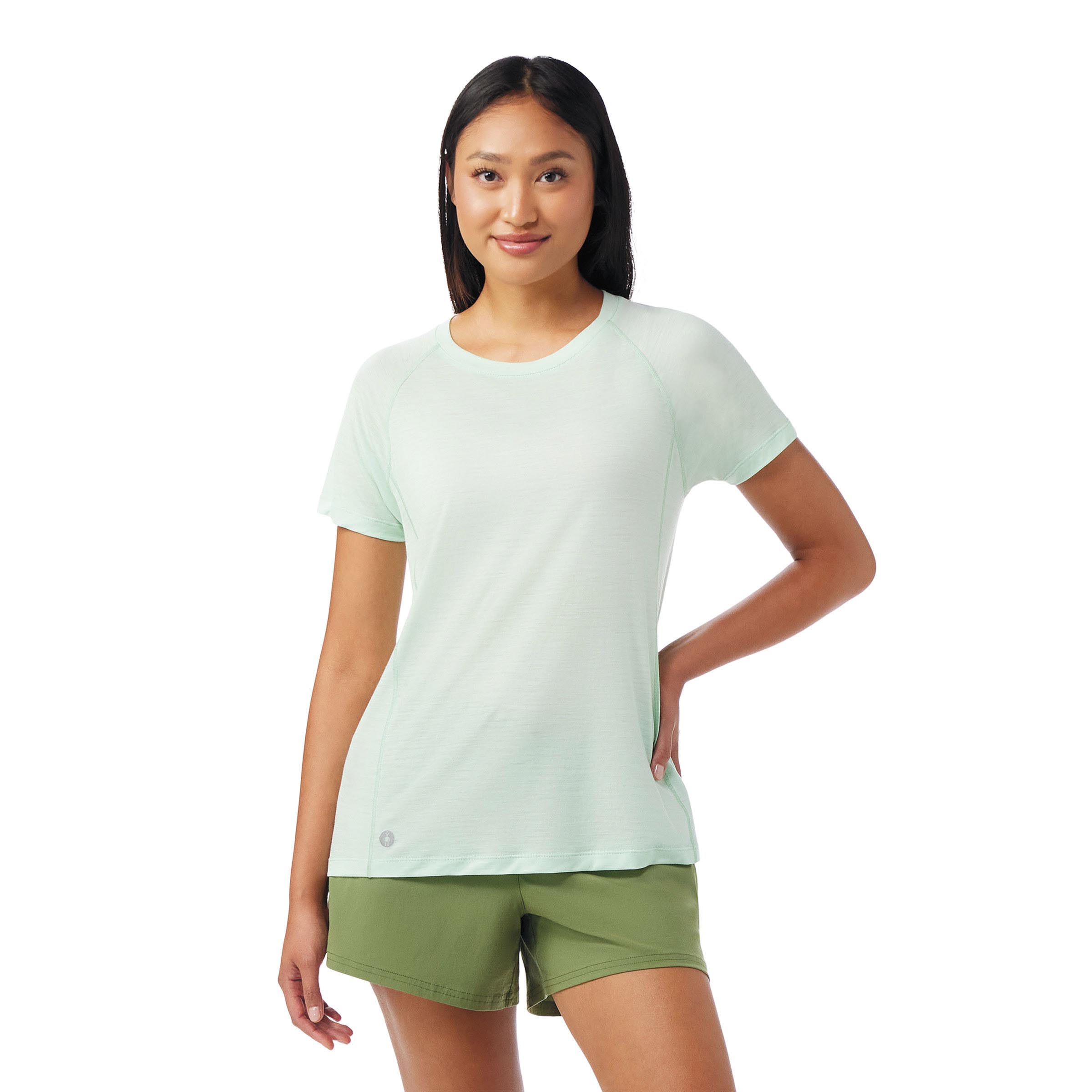 Women's Active Ultralite Short Sleeve col. Black | Smartwool®