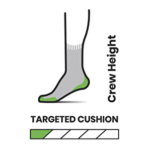 Cold Weather Targeted Cushion Crew Laufsocken für Damen | SMARTWOOL
